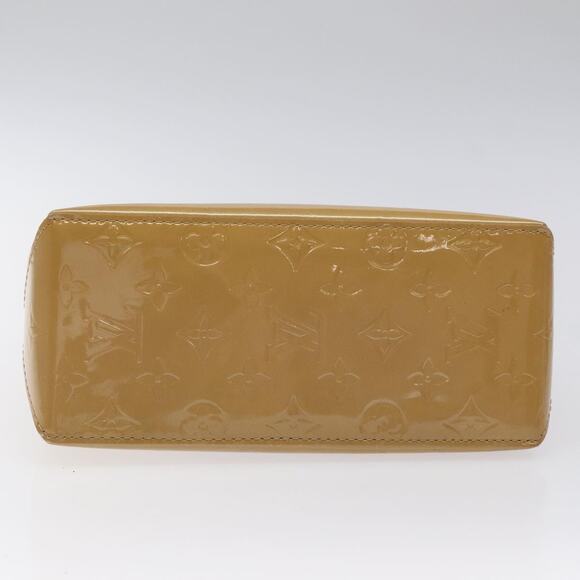LOUIS VUITTON Monogram Vernis Reade PM Hand Bag Noisette M91334 - Picture 9 of 12